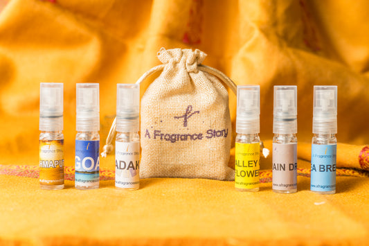 Set of 6 Sample Miniature Perfumes