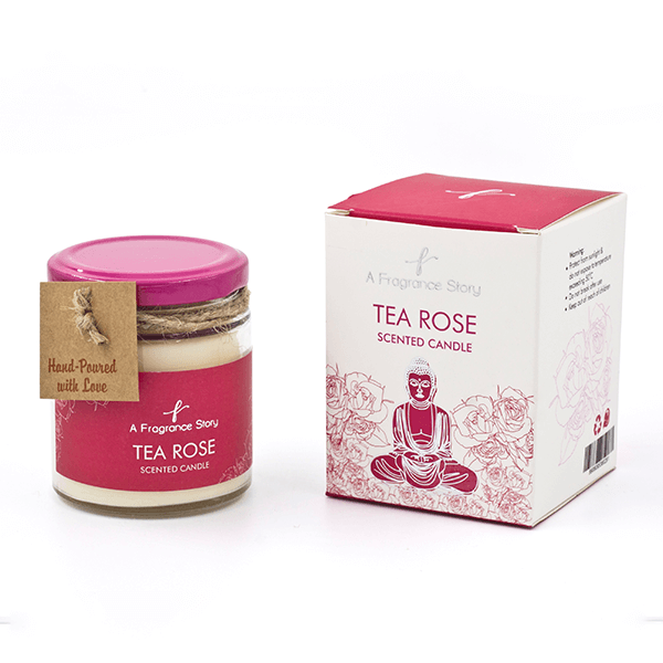 Tea Rose Candle - A Fragrance Story