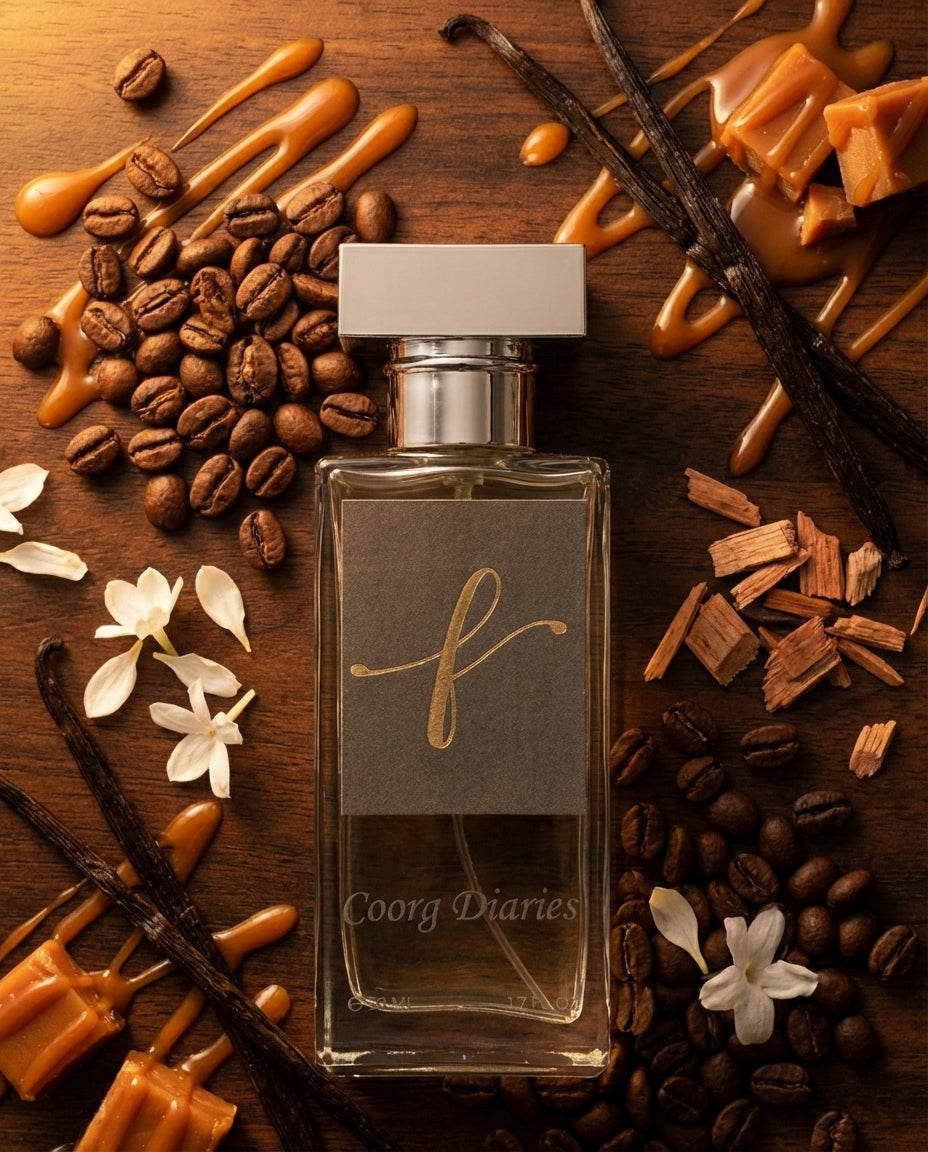 Coorg Diaries by A Fragrance Story - EDP perfume bottle
