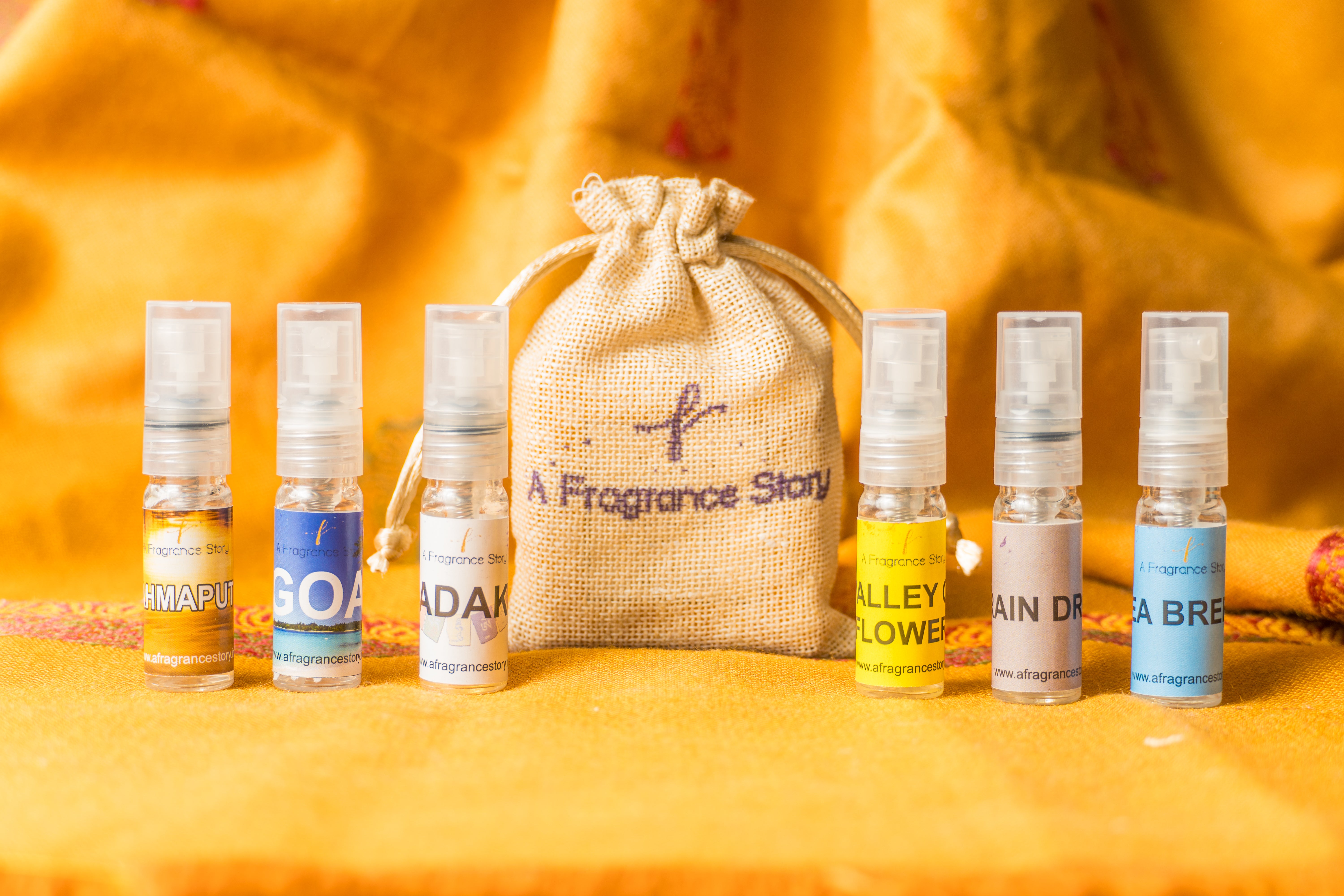 Mini Set Samples Set of 6 Sample Miniature Perfumes – A Fragrance Story
